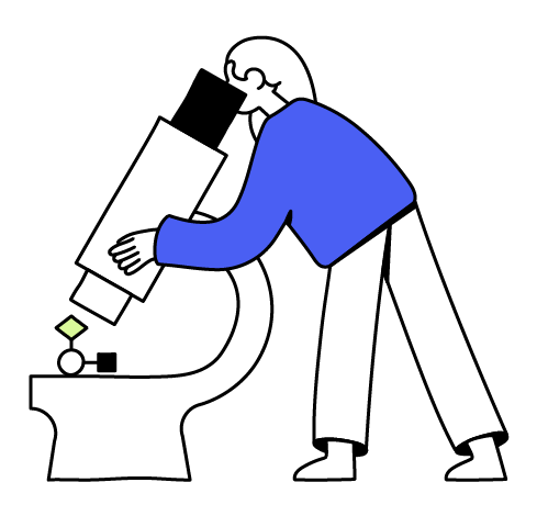 Microscope illustration